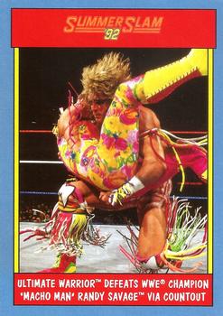 2017 Topps WWE Heritage - Thirty Years of SummerSlam #9 Ultimate Warrior Front