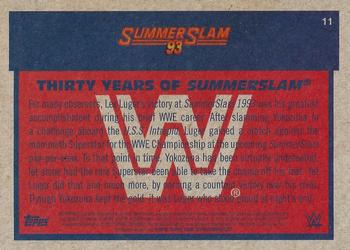 2017 Topps WWE Heritage - Thirty Years of SummerSlam #11 Lex Luger Back