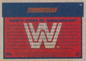 2017 Topps WWE Heritage - Thirty Years of SummerSlam #16 Mankind Back
