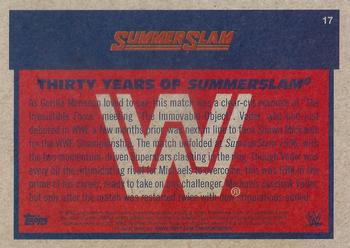 2017 Topps WWE Heritage - Thirty Years of SummerSlam #17 Shawn Michaels Back