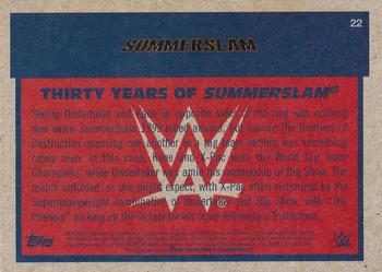 2017 Topps WWE Heritage - Thirty Years of SummerSlam #22 The Unholy Alliance Back