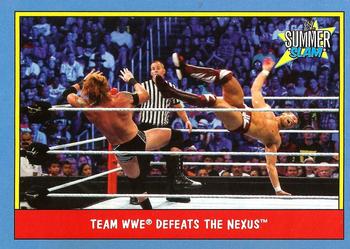 2017 Topps WWE Heritage - Thirty Years of SummerSlam #38 Team WWE Front