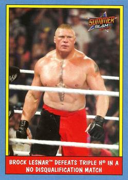 2017 Topps WWE Heritage - Thirty Years of SummerSlam #40 Brock Lesnar Front