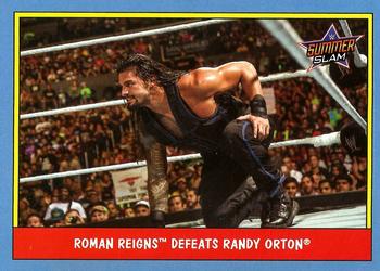 2017 Topps WWE Heritage - Thirty Years of SummerSlam #43 Roman Reigns Front