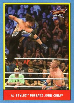 2017 Topps WWE Heritage - Thirty Years of SummerSlam #48 AJ Styles Front