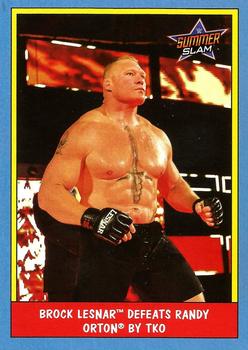 2017 Topps WWE Heritage - Thirty Years of SummerSlam #50 Brock Lesnar Front