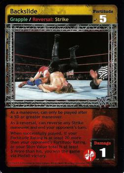 2002 Comic Images WWF Raw Deal:  Mania #16 Backslide Front