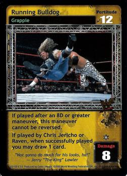 2002 Comic Images WWF Raw Deal:  Mania #18 Running Bulldog Front