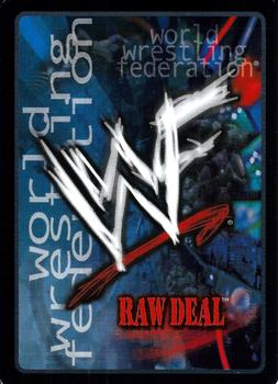 2002 Comic Images WWF Raw Deal:  Mania #21 Strangle Hold Back