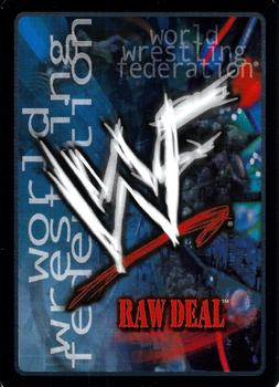 2002 Comic Images WWF Raw Deal:  Mania #39 Daddy's Little Girl Back