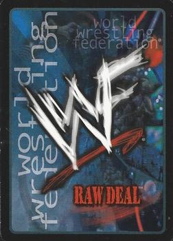 2002 Comic Images WWF Raw Deal:  Mania #95 Crimson Goddess Back