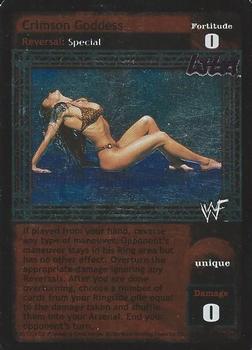 2002 Comic Images WWF Raw Deal:  Mania #95 Crimson Goddess Front