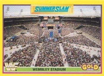 1992 Merlin WWF Gold Series Part 2 #2 Wembley Stadium Front