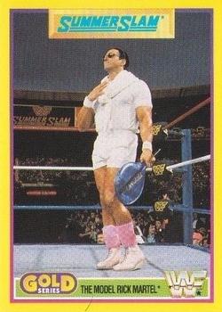 1992 Merlin WWF Gold Series Part 2 #12 The Model Rick Martel Front
