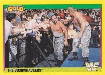 1992 Merlin WWF Gold Series Part 2 #29 The Bushwhackers Front