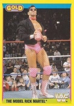 1992 Merlin WWF Gold Series Part 2 #81 The Model Rick Martel Front