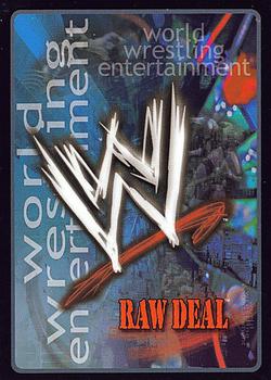 2003 Comic Images WWE Raw Deal Survivor Series 2 #72/383 Break the Hold Back