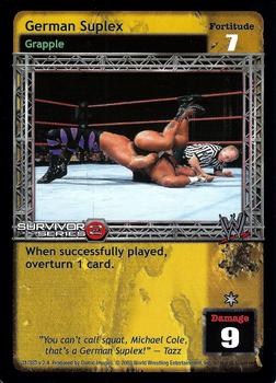 2003 Comic Images WWE Raw Deal Survivor Series 2 #31/383 German Suplex Front