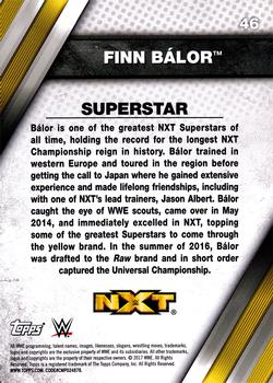 2017 Topps WWE NXT - Bronze #46 Finn Bálor Back