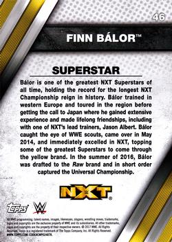 2017 Topps WWE NXT - Silver #46 Finn Bálor Back