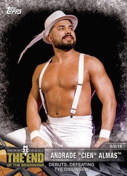 2017 Topps WWE NXT - Matches and Moments #40 Andrade 