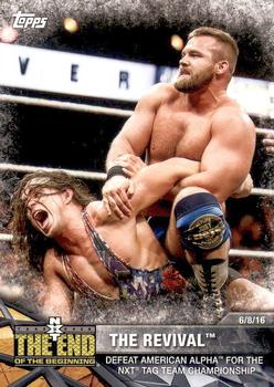 2017 Topps WWE NXT - Matches and Moments #41 The Revival Defeat American Alpha for the NXT Tag Team Championship Front