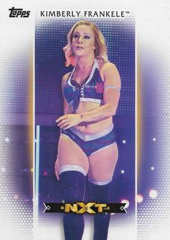 2017 Topps WWE Women's Division #R-6 Kimberly Frankele Front