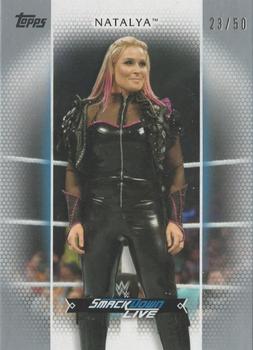 2017 Topps WWE Women's Division - Silver #R-33 Natalya Front