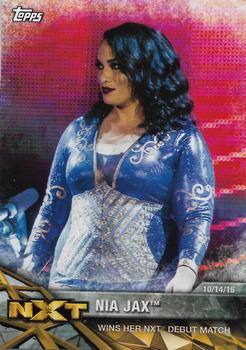 2017 Topps WWE Women's Division - NXT Matches and Moments #NXT-7 Nia Jax Front