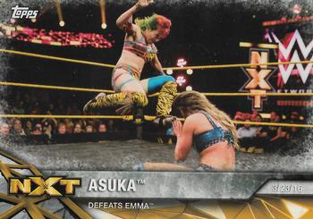 2017 Topps WWE Women's Division - NXT Matches and Moments #NXT-13 Asuka Front