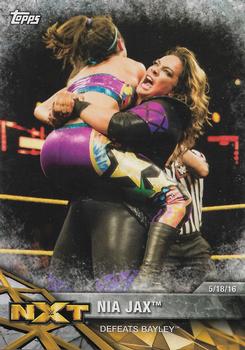 2017 Topps WWE Women's Division - NXT Matches and Moments #NXT-15 Nia Jax Front