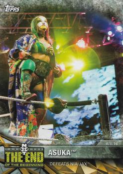 2017 Topps WWE Women's Division - NXT Matches and Moments #NXT-17 Asuka Front