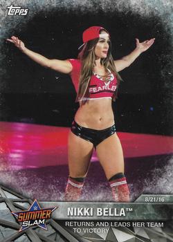 2017 Topps WWE Women's Division - WWE Matches and Moments #WWE-3 Nikki Bella Front