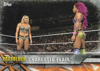 2017 Topps WWE Women's Division - WWE Matches and Moments #WWE-18 Charlotte Front