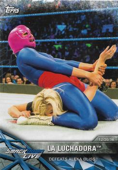 2017 Topps WWE Women's Division - WWE Matches and Moments #WWE-21 La Luchadora Front