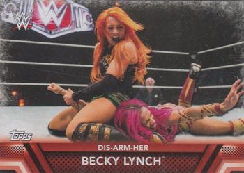 2017 Topps WWE Women's Division - Finishers and Signature Moves #F-7 Becky Lynch Front