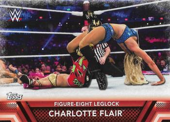 2017 Topps WWE Women's Division - Finishers and Signature Moves #F-10 Charlotte Flair Front