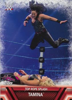 2017 Topps WWE Women's Division - Finishers and Signature Moves #F-16 Tamina Front