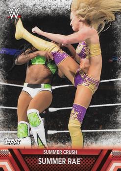 2017 Topps WWE Women's Division - Finishers and Signature Moves #F-20 Summer Rae Front