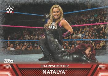 2017 Topps WWE Women's Division - Finishers and Signature Moves Silver #F-4 Natalya Front
