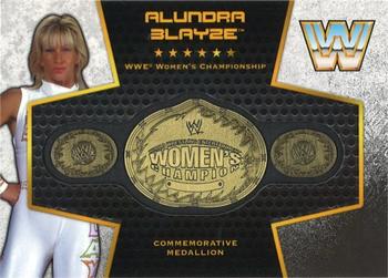 2017 Topps WWE Women's Division - Retired WWE Women's Championship Commemorative Relic #WC-AB Alundra Blayze Front
