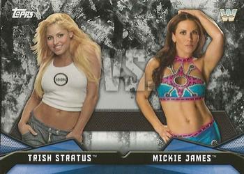 2017 Topps WWE Women's Division - Rivalries #RV-21 Trish Stratus / Mickie James Front