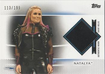 2017 Topps WWE Women's Division - Shirt Relics #SR-NT Natalya Front