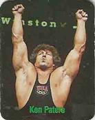 1988 Borden WWF Tag Team of the Year Stickers #NNO Ken Patera Front