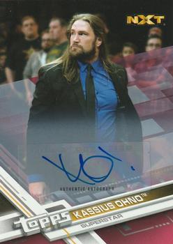 2017 Topps WWE Then Now Forever  - Autographs Red #171 Kassius Ohno Front