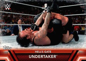 2017 Topps WWE Then Now Forever  - Finishers and Signature Moves #F-13 Undertaker Front