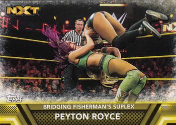 2017 Topps WWE Then Now Forever  - Finishers and Signature Moves #F-45 Peyton Royce Front