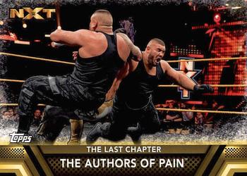 2017 Topps WWE Then Now Forever  - Finishers and Signature Moves #F-46 The Authors of Pain Front