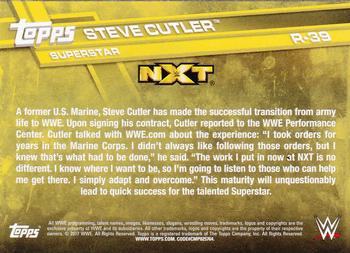 2017 Topps WWE Then Now Forever  - Roster Updates #R-39 Steve Cutler Back