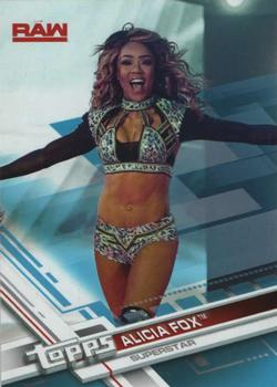 2017 Topps WWE Then Now Forever  - Blue #105 Alicia Fox Front